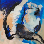 Acryl op doek, Maya Wildevuur, Abstract, 2001